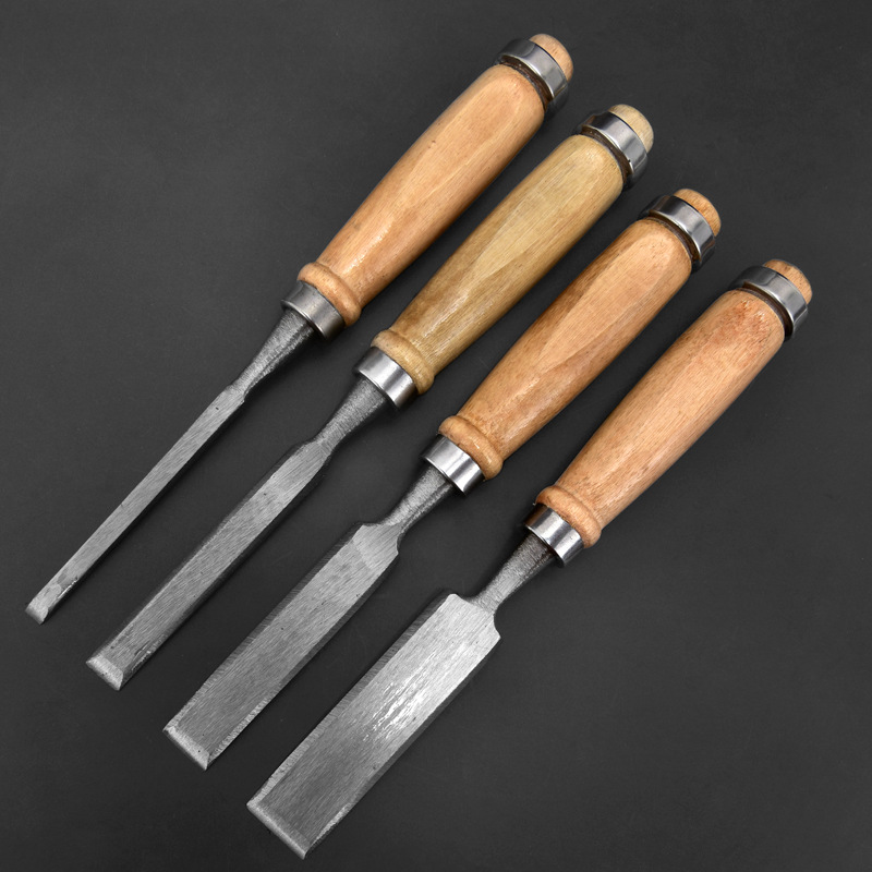 Juego de cinceles para tallar madera, profesionales, para carpintería, con herramientas ergonómicas para tallar madera, herramientas auxiliares DIY, 4 Uds.