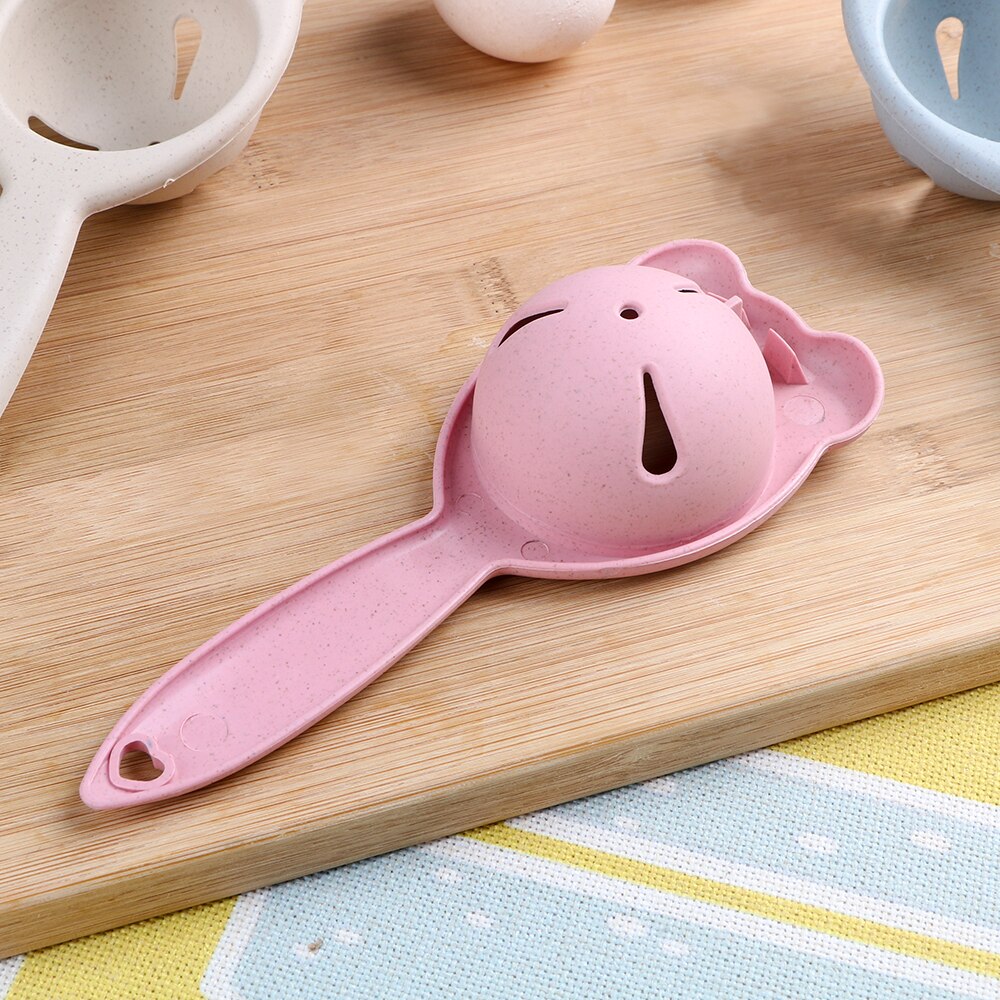 Hilife witte dooier zeven plastic chef-kok dineren kookgadget eierscheider thuis keukengereedschap keukenaccessoires eiergereedschap