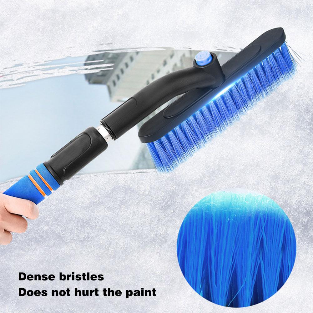 Teleskopowa szczotka robić odśnieżania samochodu samochód skrobaczka robić śniegu i lodu łopata robić odśnieżania szczotka robić usuwania zima lodu skrobak przyrządy robić czyszczenia samochodu