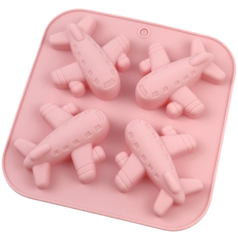 Moule en Silicone de dessin animé, Animal souris Kapibala alpaga crabe tortue avion savon chocolat gelée plateau à glaçons outils de décoration de gâteaux