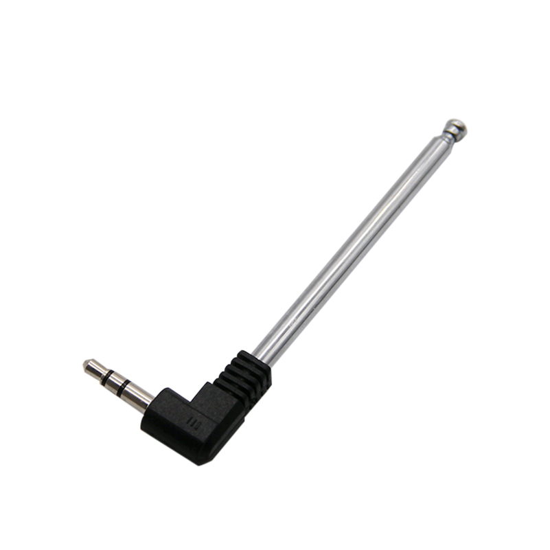 1pc 3.5 mm Signal Booster Retractable FM Radio Antenna Aerial for Mobile Phone Male Jack External Antenna