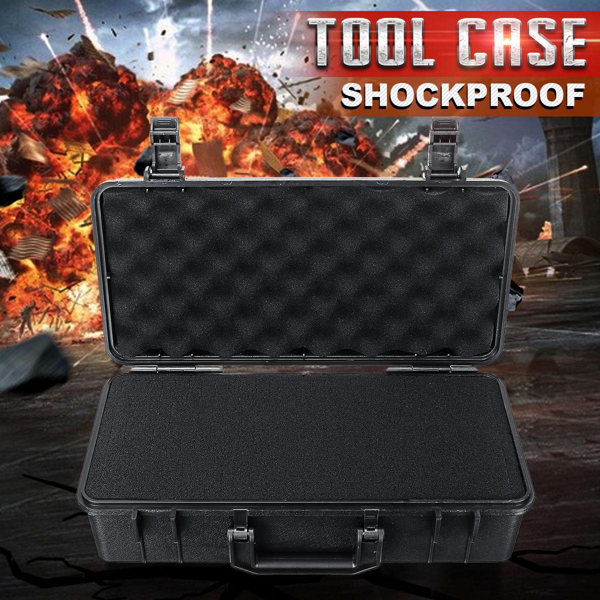 Tool Box ABS Plastic Safety Equipment Instrument Case Portable Dry tool Box Impact Resistant Tool Case with Pre-cut Foam