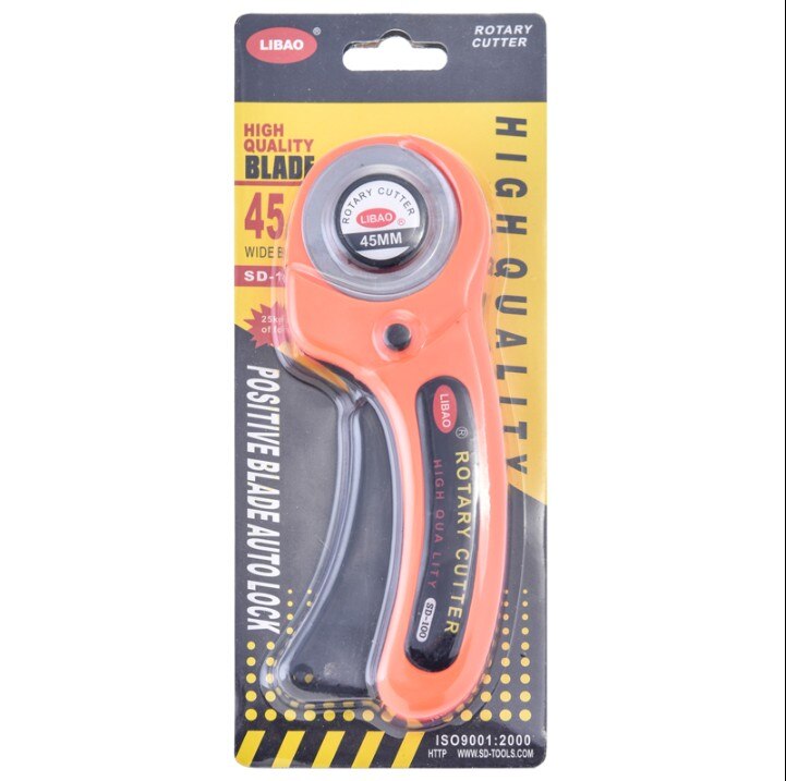 45mm Rotary Cutter Tailor Scissors Premium Sewing Quilting Fabric Cutting Tool For DIY Clothing Sewing Accessories