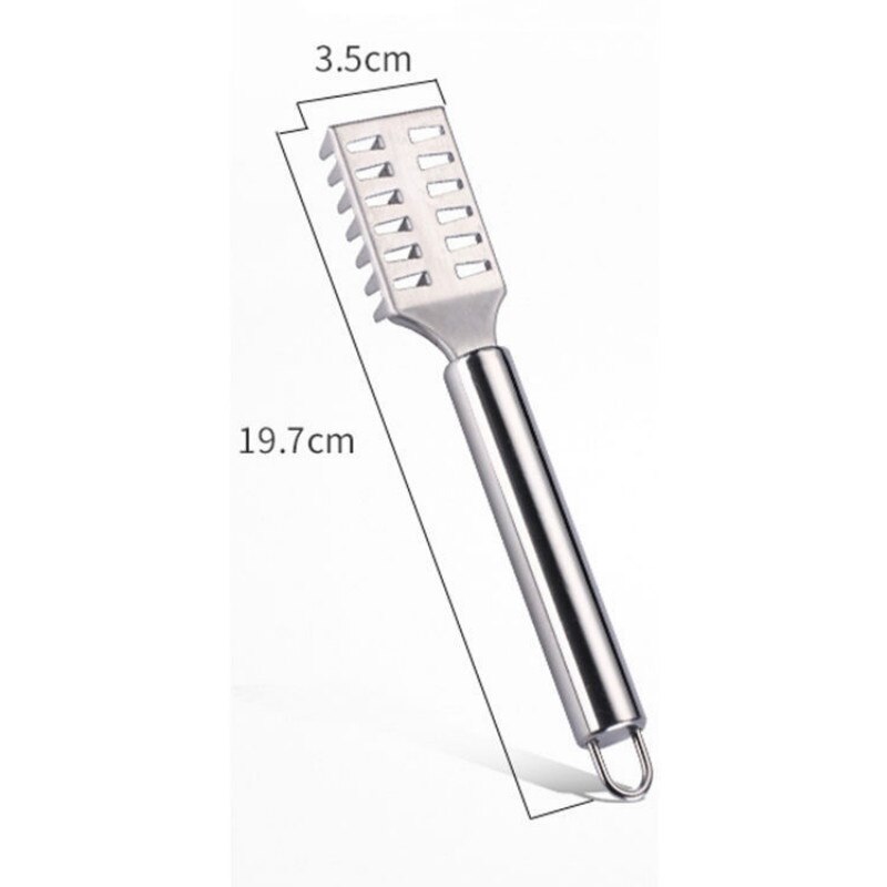 Stainless Steel Fish Scale Planer Kitchen Practical Fish Killing Scaler