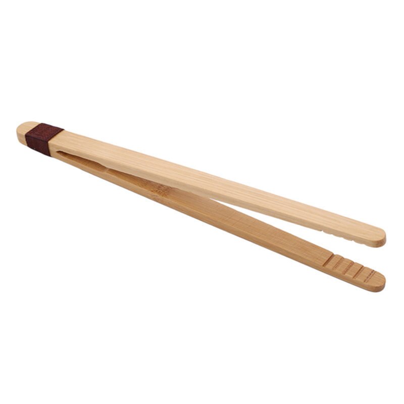 Chinese Bamboo Tea Clips Candy Fruit Salad Small Tools Food Tongs Kitchen Utensils With String Tea Cookie Anti-scalding Tea Clip: 798043