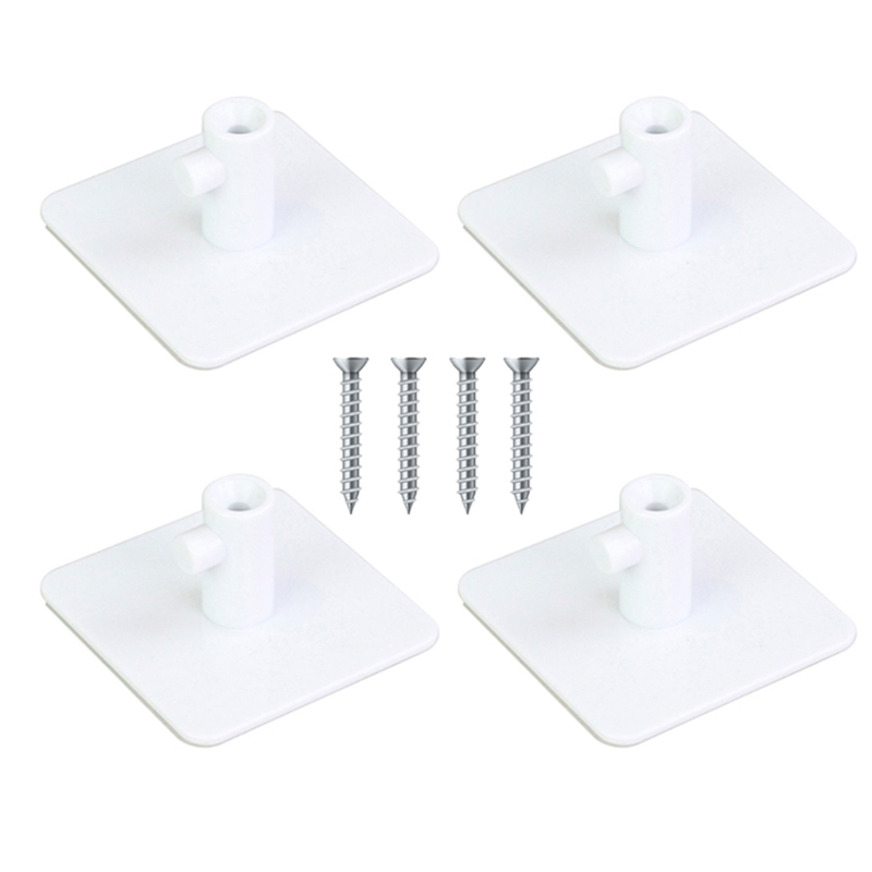 4 Stuks Mixer Bevestigingshouder Keukenhulp Mixer Accessoire Stand Onder Kast Ruimtebesparend Opslaggereedschap Opslaan