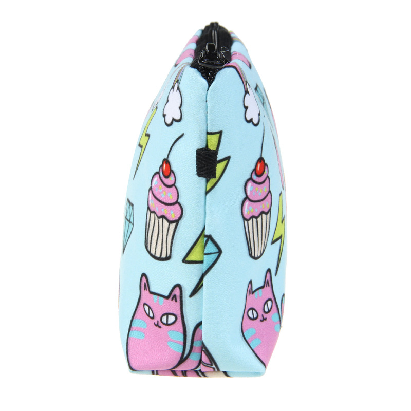 Ijs Volledige Print Make-Up Tas Voor Vrouwen Carton
