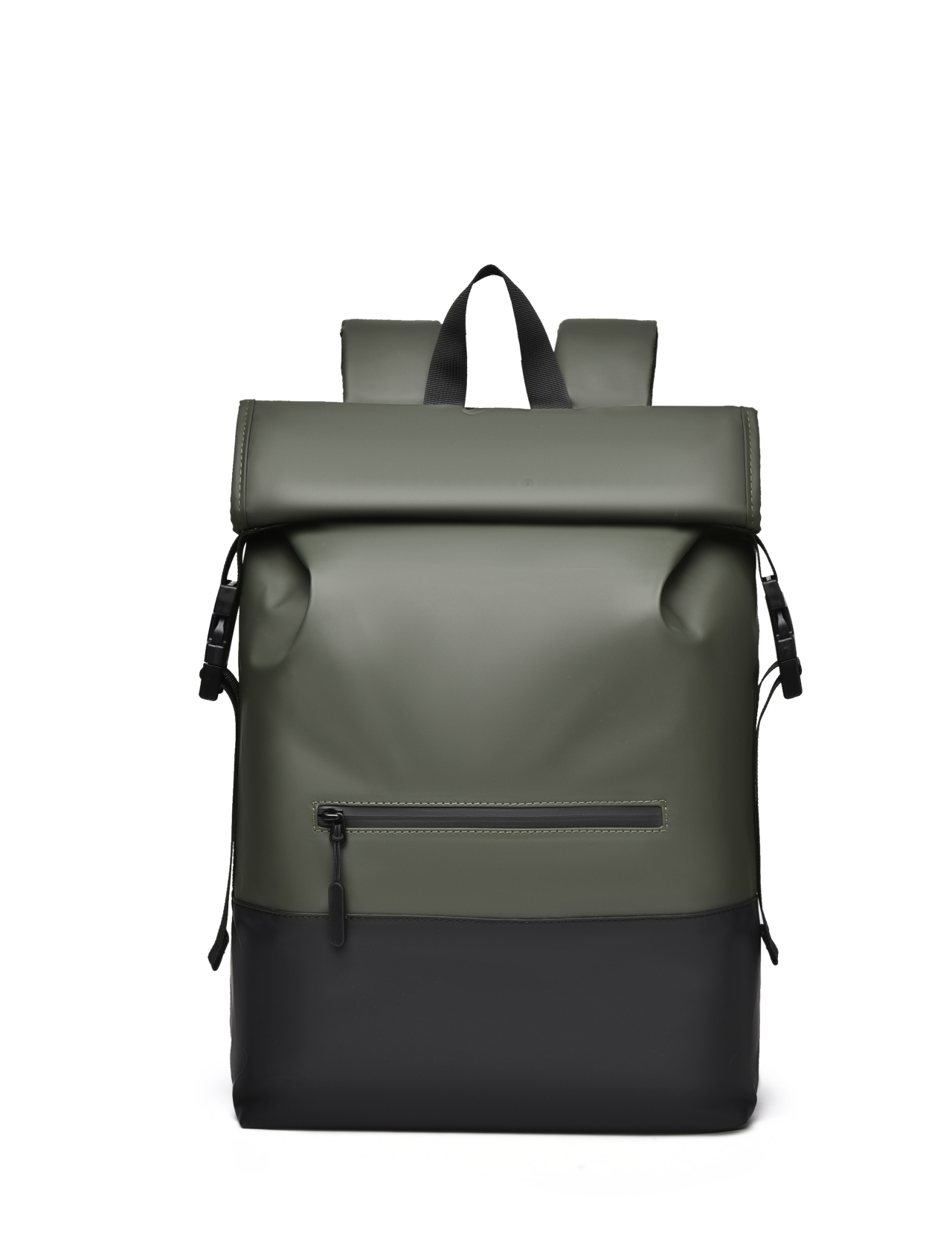 Mode Minimalisme Waterdichte Rugzak Heren Grote Capaciteit Zakelijke Commuter Rugzak Stedelijke Reis- en Universiteitstas: Army Green