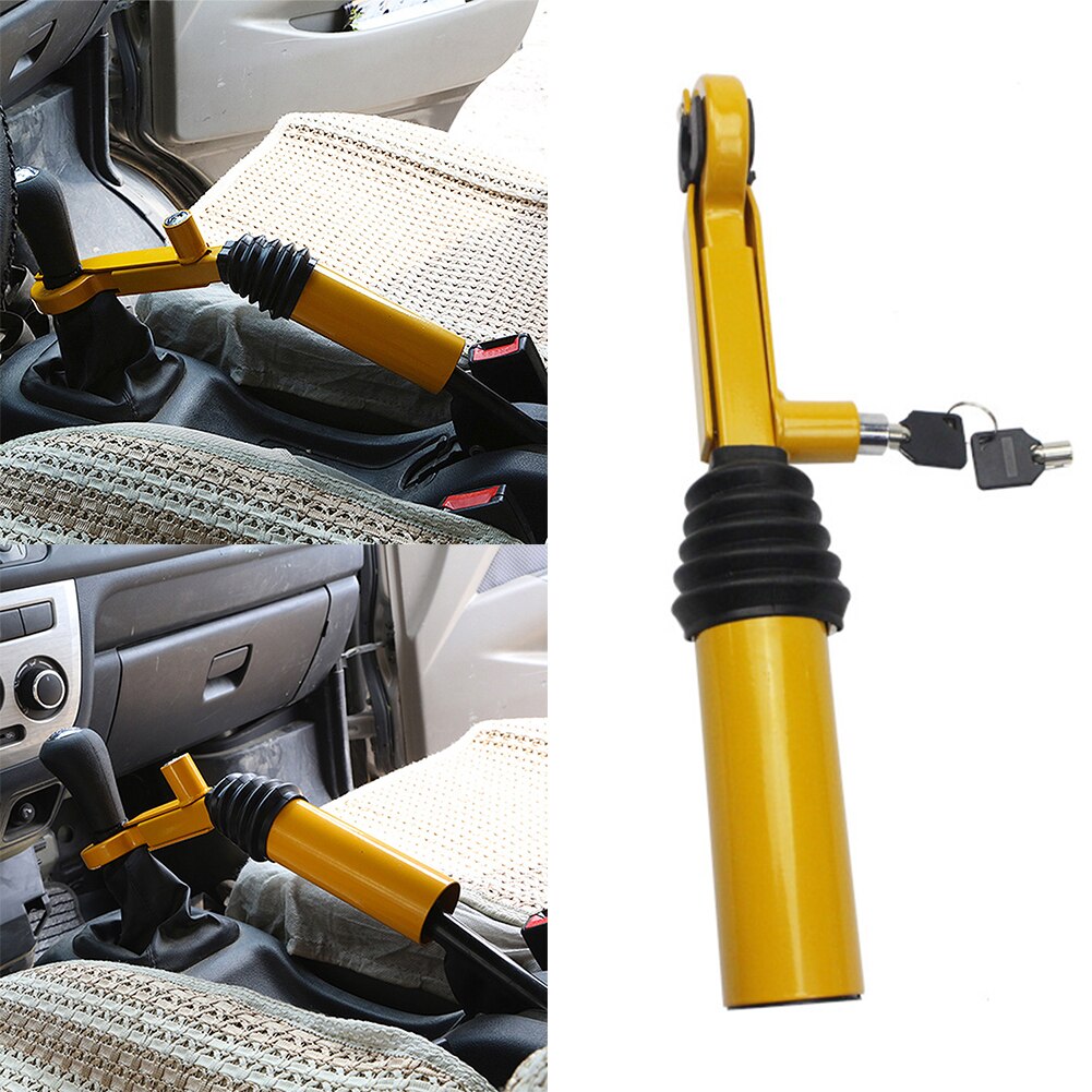 Bloqueo de palanca de freno de mano extensible, antirrobo de acero inoxidable para coche, accesorios antirrobo para camión, seguro