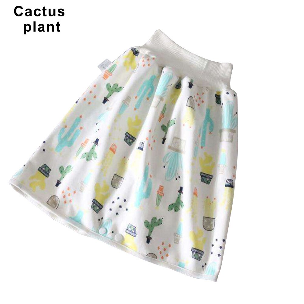 Comfy Children Diaper Skirt Shorts 2 in 1 Waterproof Super Absorbent Leak-proof Washable Baby Diaper Skirt Pants ALS88: Gardens  L