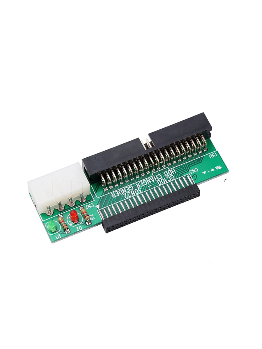 44 Pin 2.5 " HDD To 3.5 " IDE 40 Pin Interface Hard Disk Drive HDD Converter Adapter For Laptop Desktop PC Computer