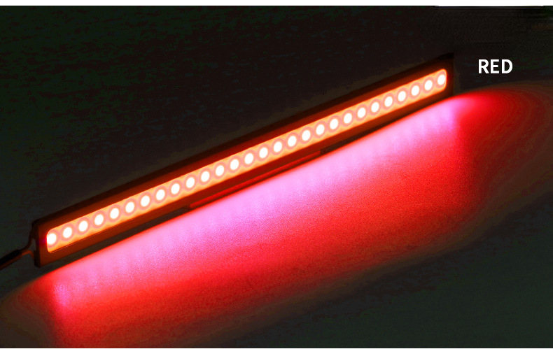 10PCS 17CM LED DRL Waterproof Driving Daytime Running Lights Strip 12V COB LED Car Aluminum Stripes Lights