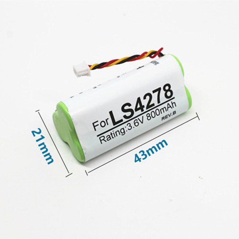 Zycbeauty pour Motorola symbole LS4278 DS6878 sans fil Scanner batteries 3.7v 800 mAh