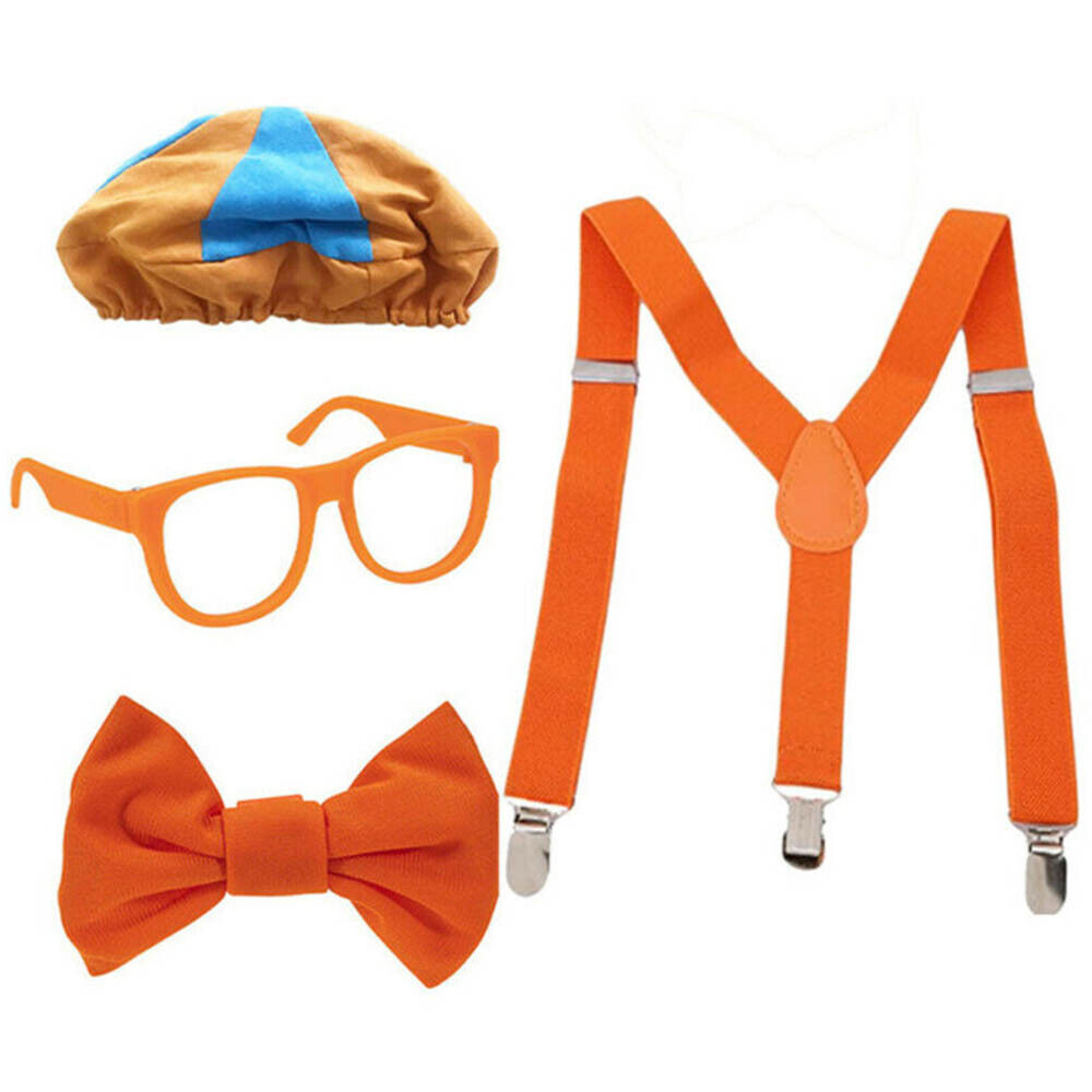 Be Like Engineer Dress Up! Rollenspiel Kostüm Hut Brille Hosenträger Fliege Cosplay Home Party Zubehör: Default Title