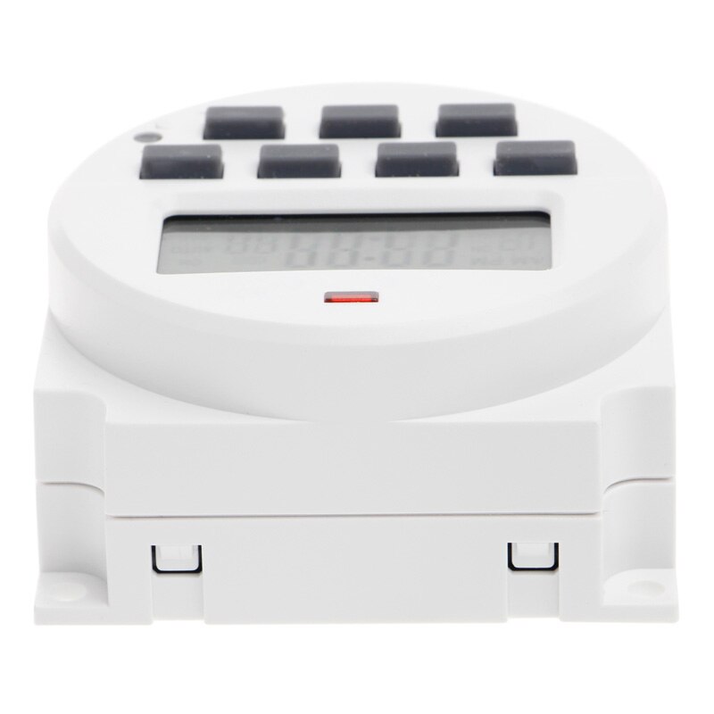 LCD Digital Timer 7 Days Weekly 24 Hours Programmable Timer Switch Relay
