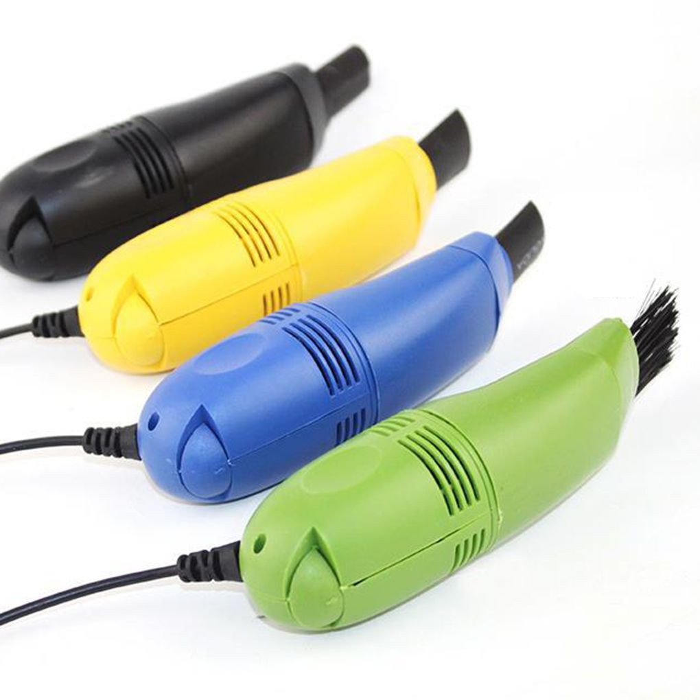 Aspirateur Portable pour clavier USB en 4 couleurs, Mini aspirateur pour clavier, brosse de nettoyage, universel pour les coins de bureau, disponible en 4 couleurs