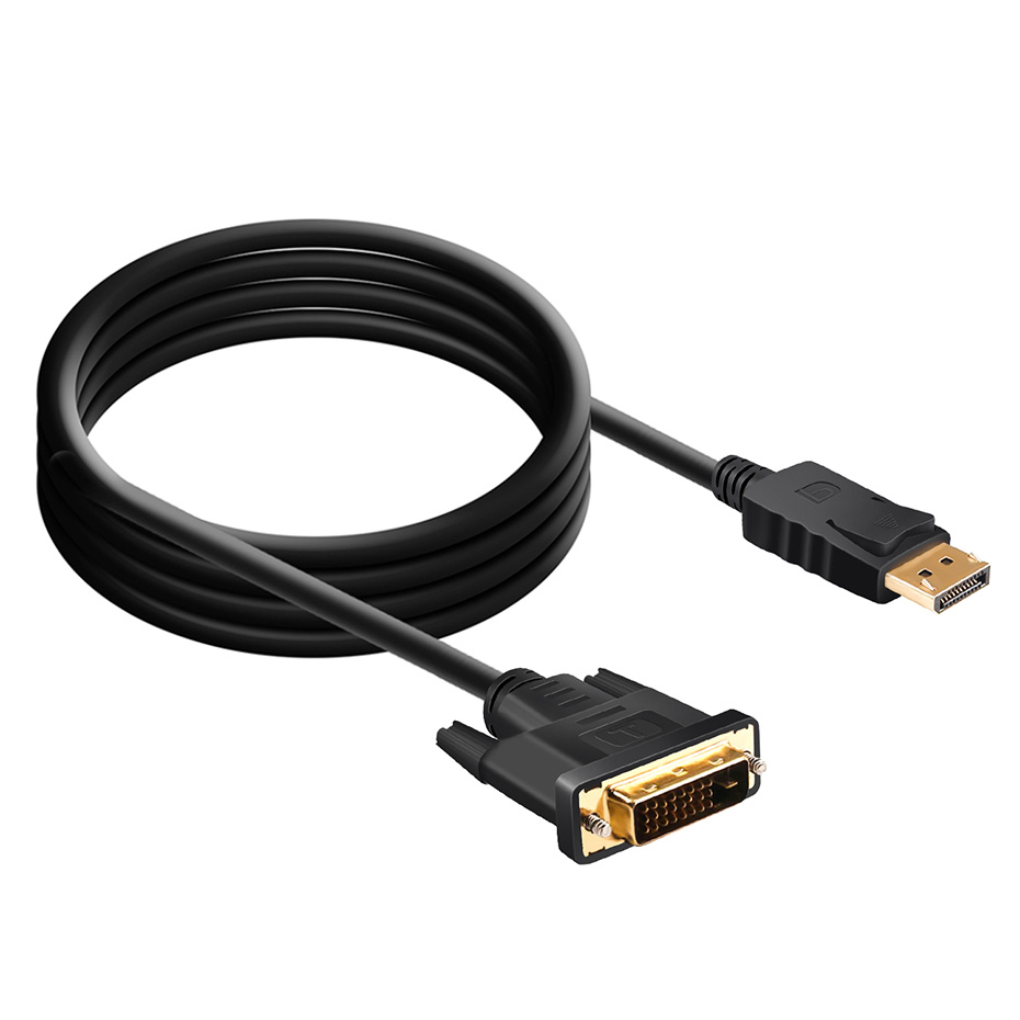 6ft 1.8M Displayport dp naar DVI kabel adapter displayport male naar DVI-D kabel koord voor HP Dell Lenovo asus PC laptop monitor