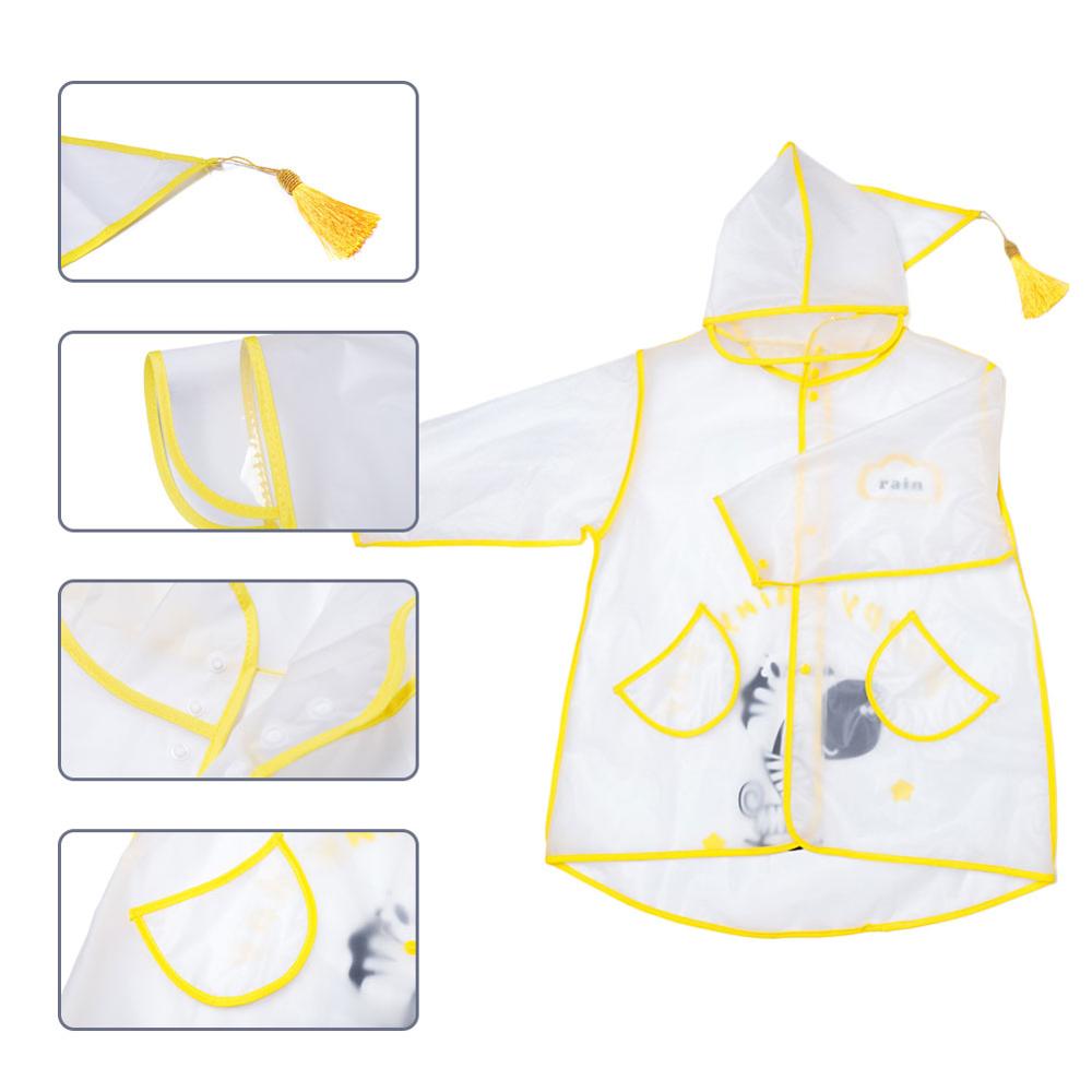 Korean children's raincoat kids cloak baby poncho household goods playground waterproof suit for girls