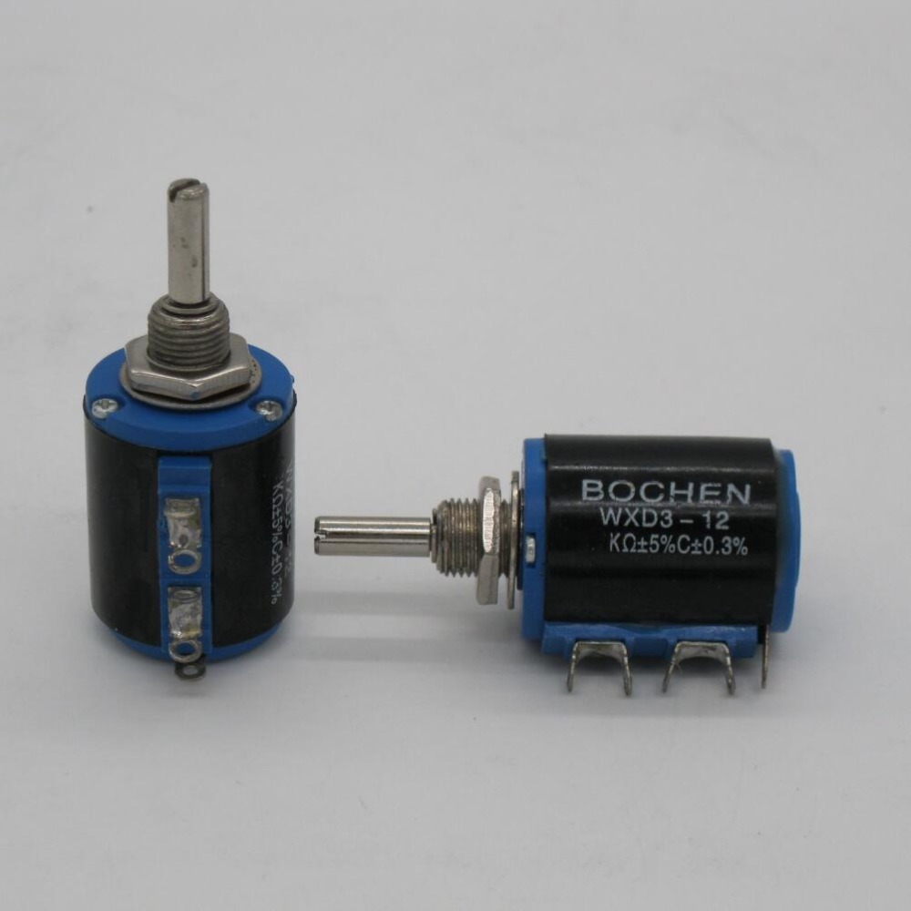 2PCS WXD3-12 2W 470 ohm WXD3-12-2W 5 ring multi-circle precision wire-wound potentiometer