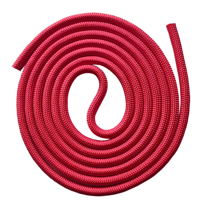 Cuerda de salto para Artes de gimnasia, cuerda de entrenamiento deportivo de Color arcoíris para ejercicio físico, cuerda de gimnasia rítmica, cuerda de competición: Blanco