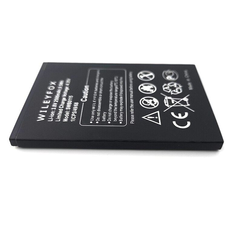 batería SWB0115 Original de 2500mAh para teléfono Wileyfox Swift, en Stock, última producción, batería de + número de seguimiento