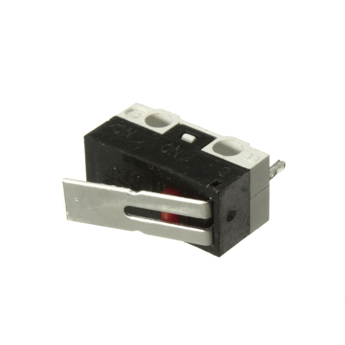 10Pcs Mini Micro Limit Switch Straight Hinge Lever Arm SPDT Snap Action Push Microswitch NO NC 3 Pins 1A 250VAC 2A 30VDC