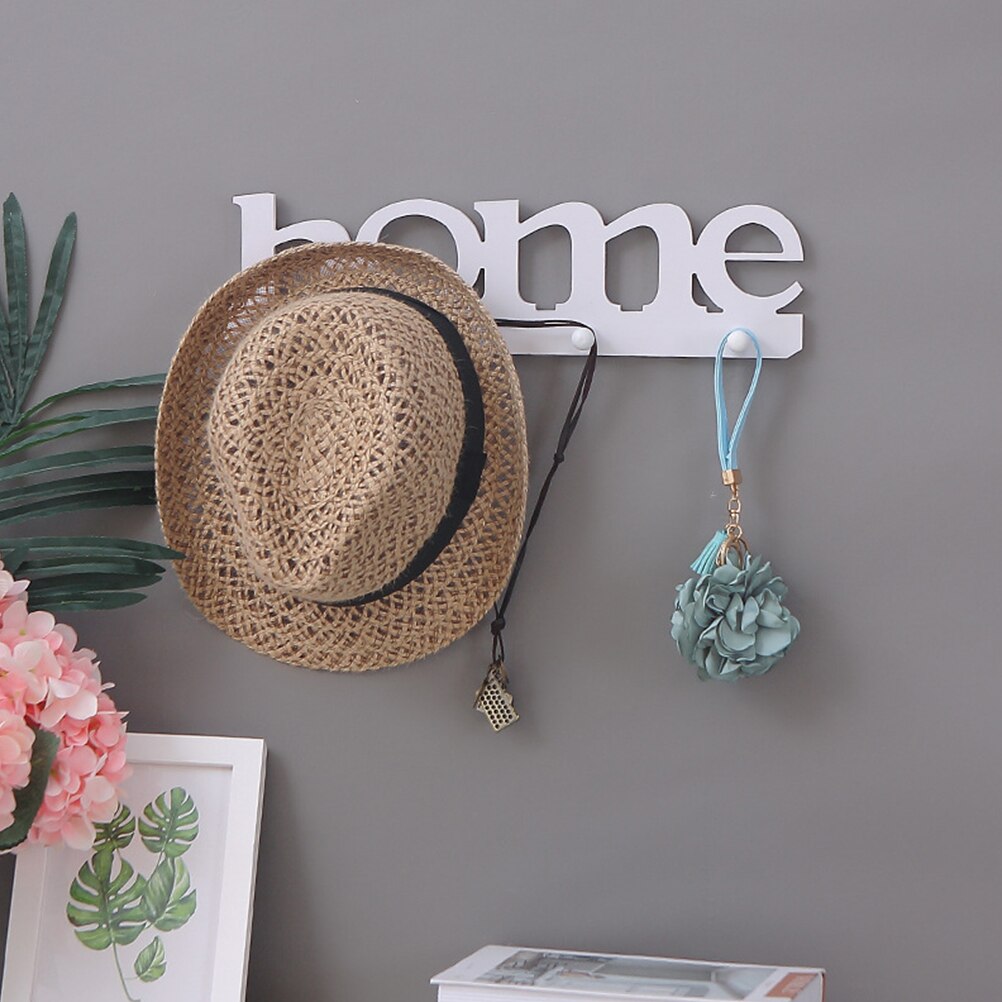 Key Holder Mail Rack Entryway Shelf Wall Mount Hooks Letter Key Sorter Organizer Door Entryway Hook Wall Hangers With 4 Hooks