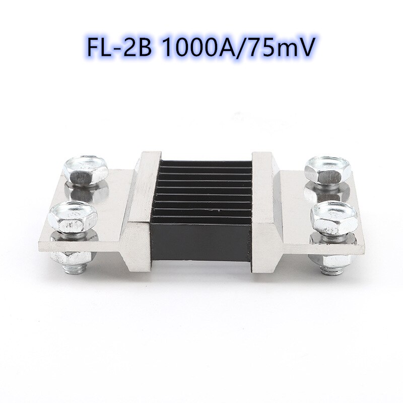 External Shunt FL-2B 1000A/75mV Current Meter Shunt resistor For digital ammeter amp voltmeter wattmeter