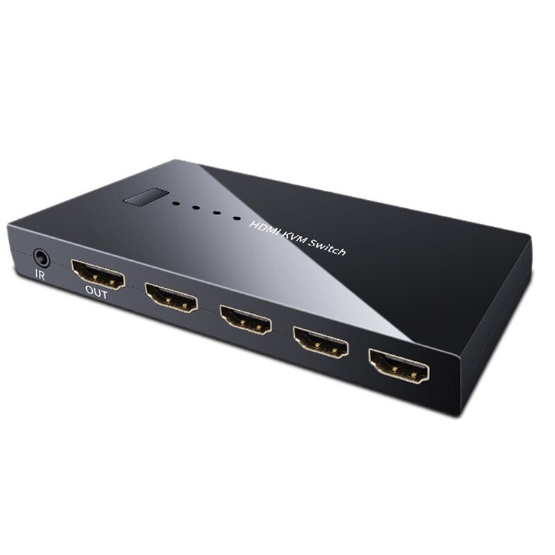 4k hd 4 portas hdmi kvm 4x1 switcher usb switch splitter: Default Title