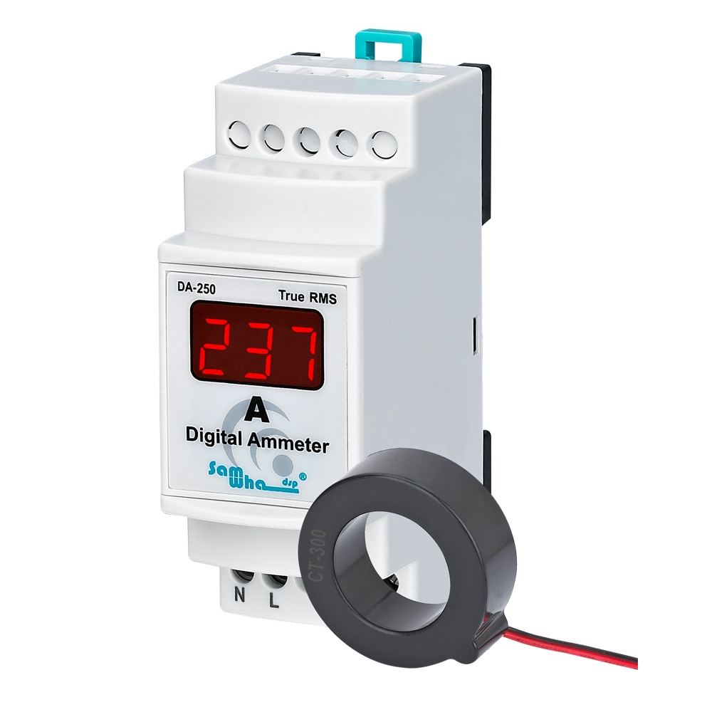 Samwha-Dsp DA-60/100/250 Digitale Ampèremeter Met Externe C.t
