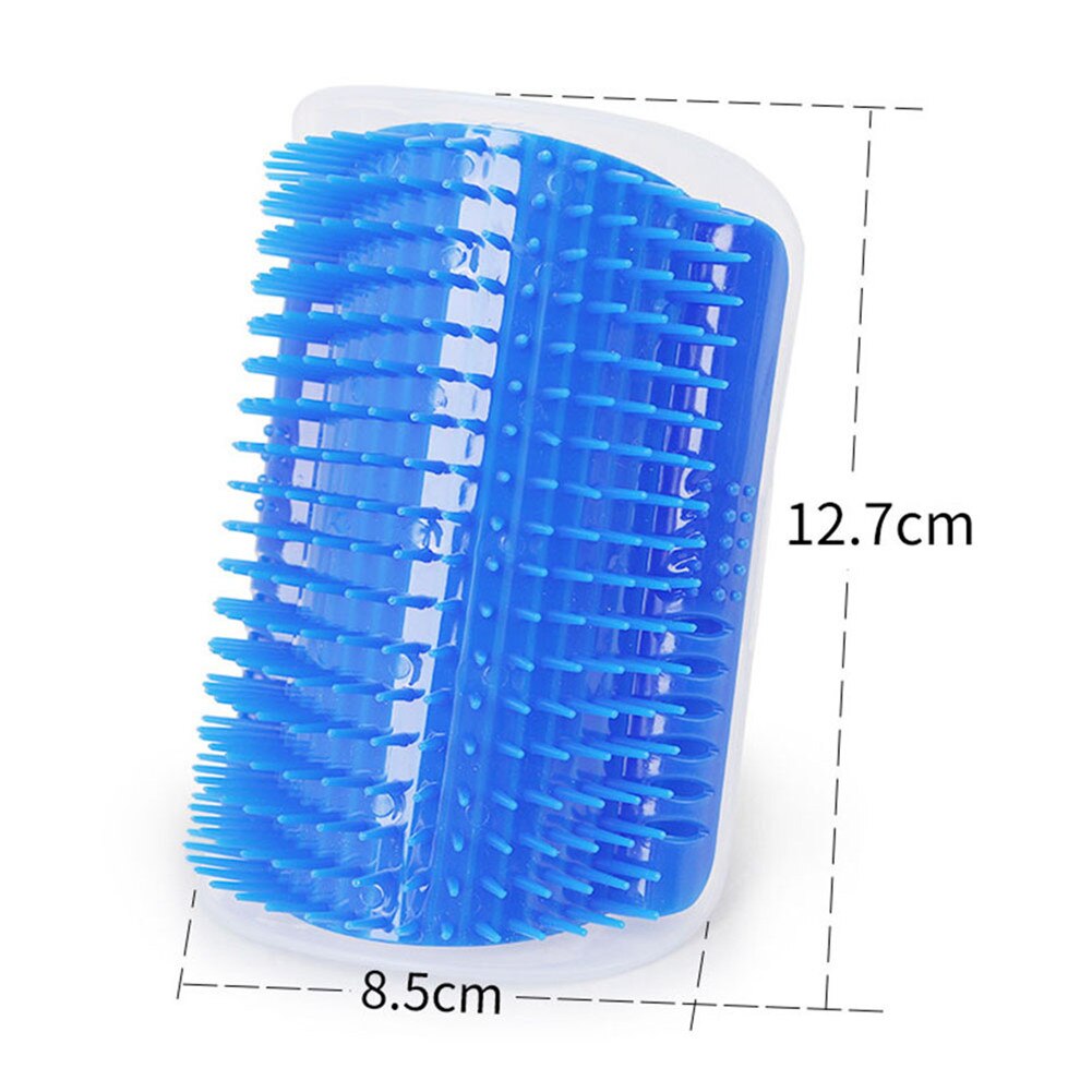 Kat Zelf Groomer Kam Borstel Pet Wrijven Gezicht Kietelen Massage Apparaat Met Catnip Ontharing Kam Voor Kat Hond Pet grooming Supplies