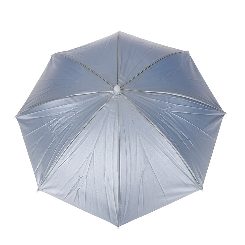Portable Outdoor Sports Umbrella Hat Cap Folding Women Men Umbrella Fishing Hiking Golf Beach Headwear Handsfree Umbrella