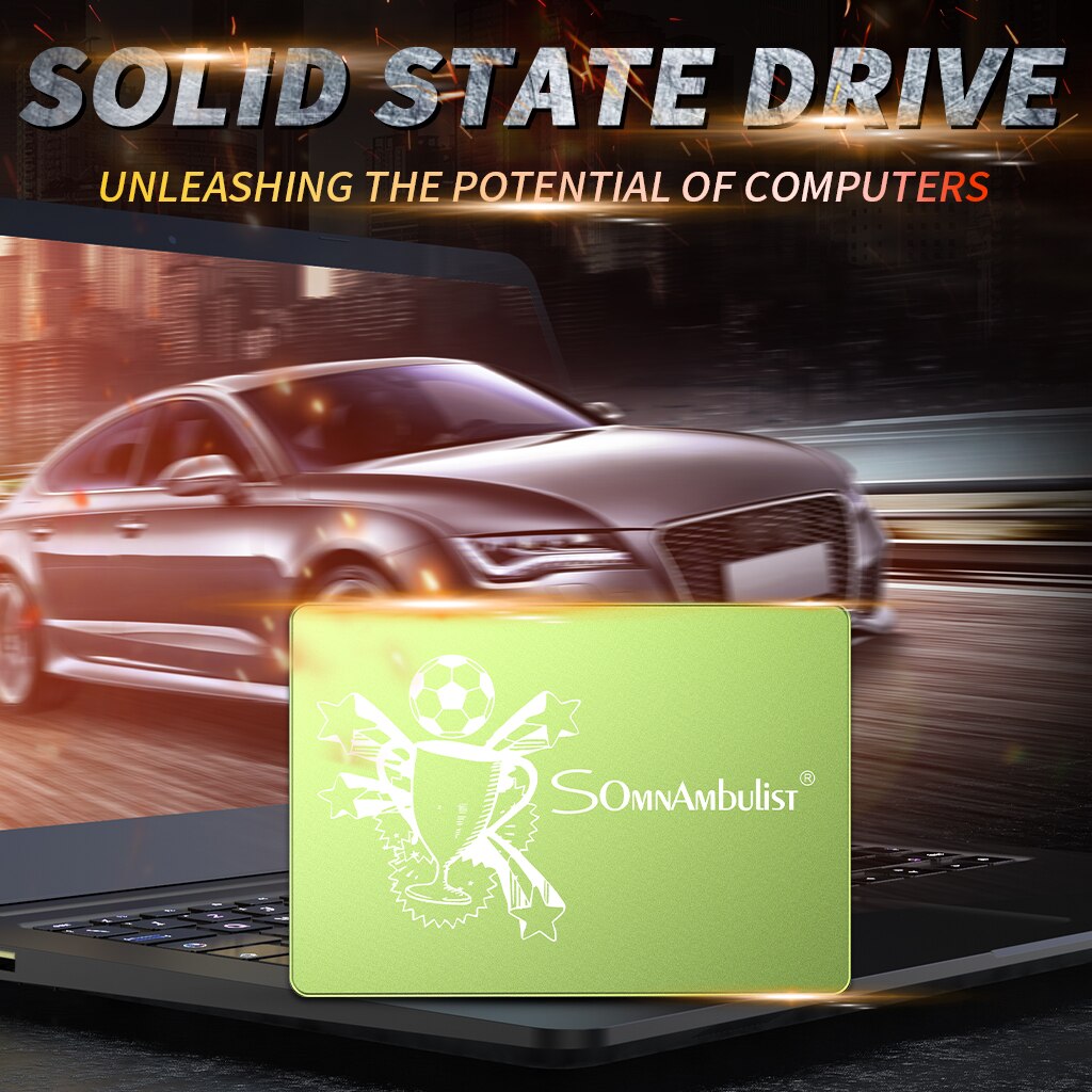 SSD Metal Green 2TB 120GB 240GB 480GB SSD2.5-inch SATA SATA3 960GB Internal Solid State Drive Laptop Desktop