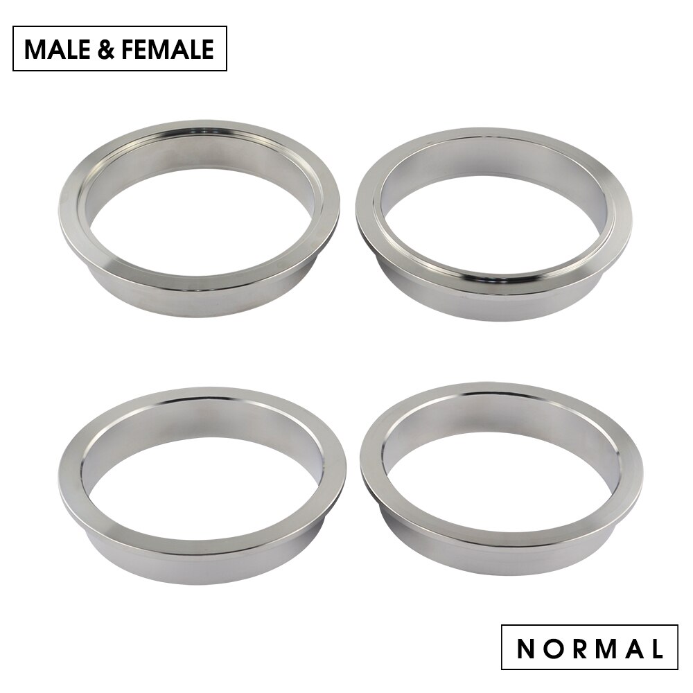 (2PC/LOT) 3.5" V-Band Flange Stainless Steel 304 FEMAL & MALE OR NORMAL V Band Flange