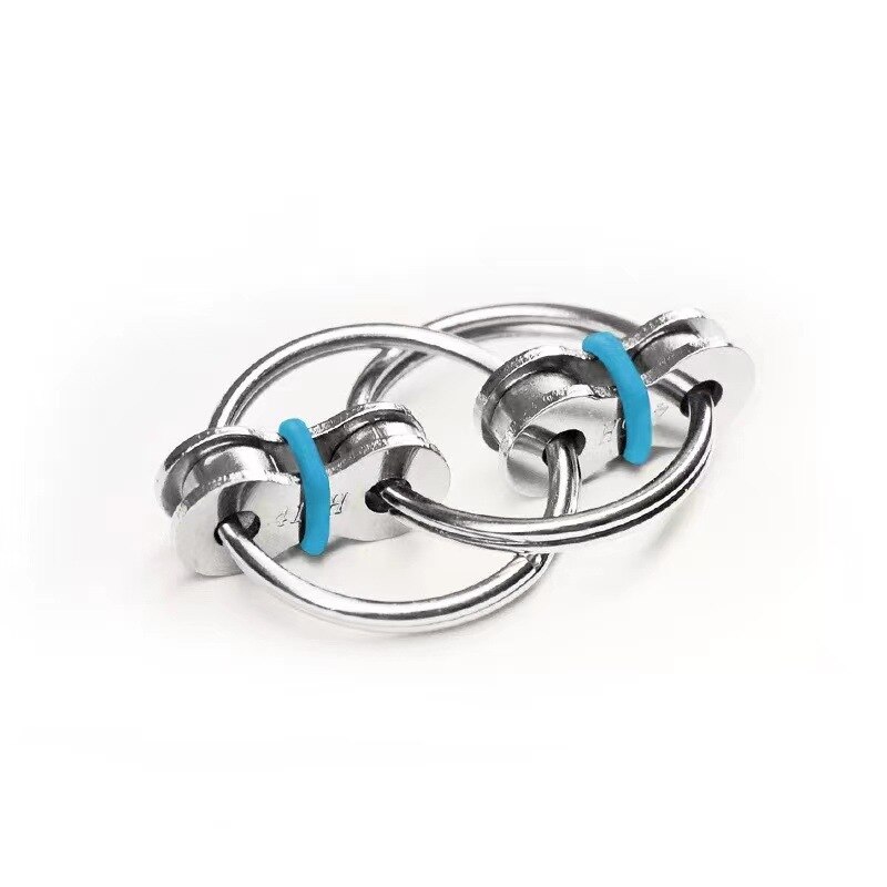 Decompressie Keten Vent Speelgoed Anti Stress Volwassen Fidget Speelgoed Fiets Sleutelhanger Stress Voor Volwassen Kinderen: 3