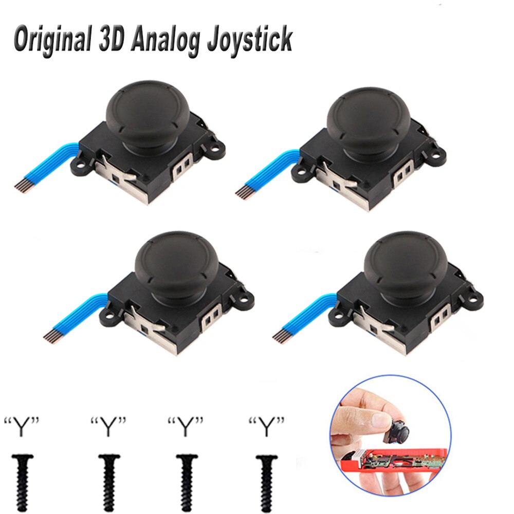 Nintend interruptor 3d vara analógica para joystick joycon varas de polegar substituição do sensor ns lite controles reparação controlador joycon