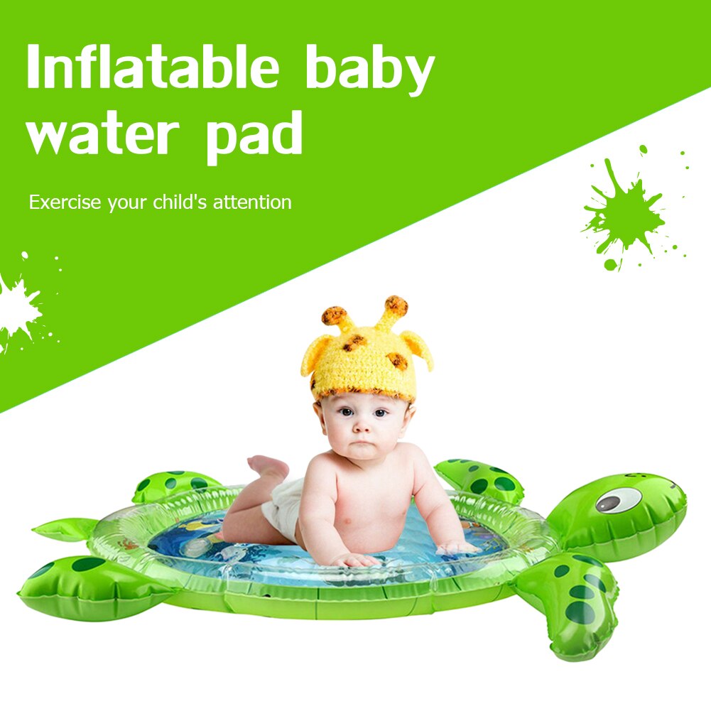 Baby Activity Center Kussen Speelmat Pad Zeeschildpad Opblaasbare Water Klopte Mat Sport Speelgoed Spelletjes Spelen Mat Met Vriend