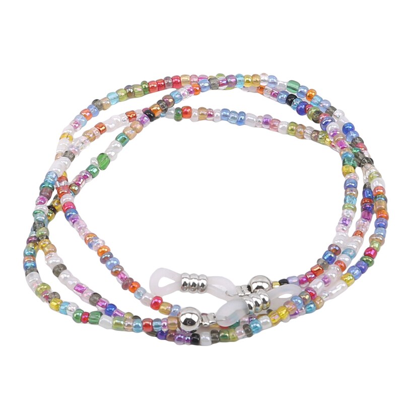 Eenvoudige Zaad Kralen Strand Ketting Vrouwen String Kralen Korte Choker Ketting Sieraden Chokers Ketting: colorful