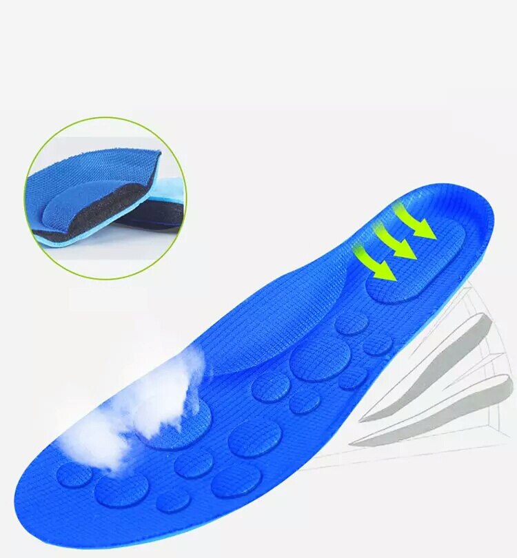 Ortholite-semelles intérieures pour chaussures extensibles, respirantes, odorantes, en mousse à mémoire de forme pour les pieds, pour femmes