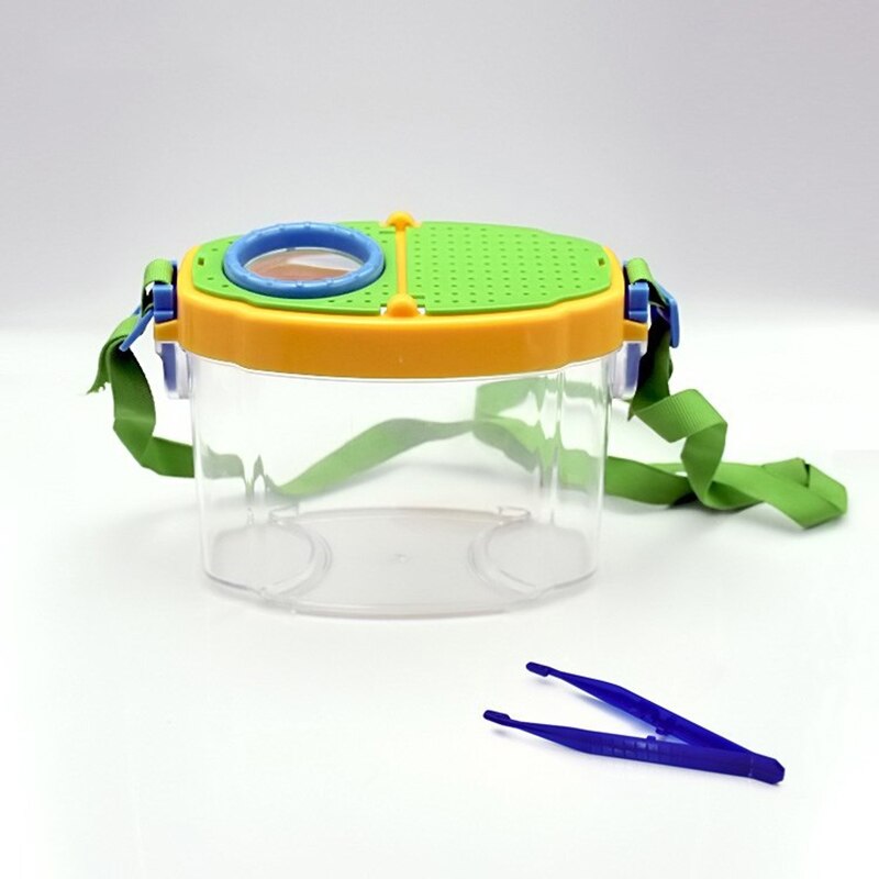 Insect Collector Outdoor Exploration Nature Insect Collection Box Capture Tool Children Insect Observation Box: Color-D