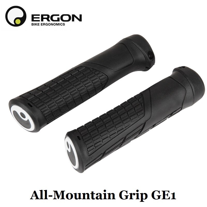 Ergon Ga3 Ge1 Ga20 Anti-slip Rubber Grips Bicycle Handlebar Grip Mtb Cycling Soft Handle Grips Bike Bar End Mount Hand Covers