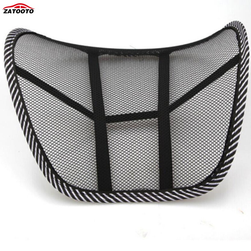 Suporte de Cintura do carro Almofada Lombar Malha Ventile Verão Suporte Multi-Propósito Travesseiro Almofada Do Encosto Apoio Lombar Para O Office Car