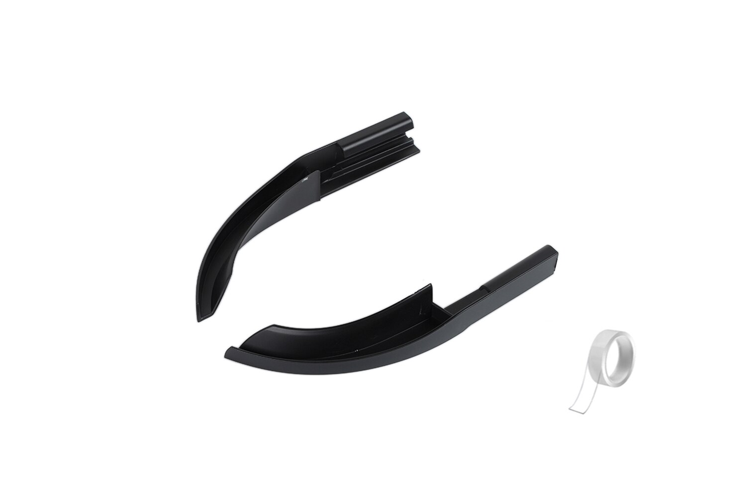 Roof Rain Water Gutter Extensions Diversion Channel for Jeep Wrangler JL Gladiator JT Car Accessory ABS Red: black