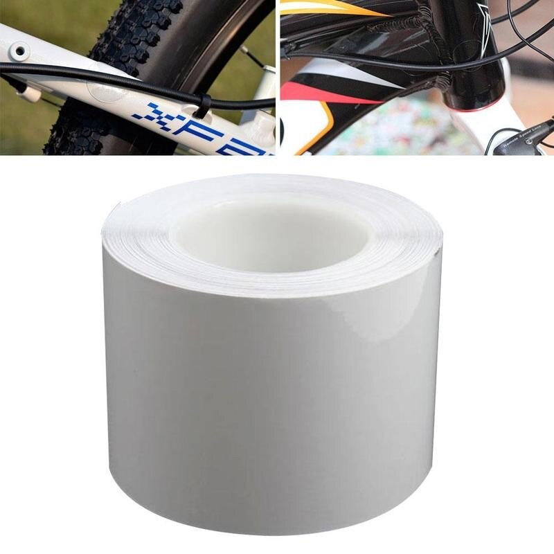 100*15 cm cykel cykel genomskinlig tejp film verktyg ram skydd klistermärken tejp cykel cykel ram skydd klar slitage yta