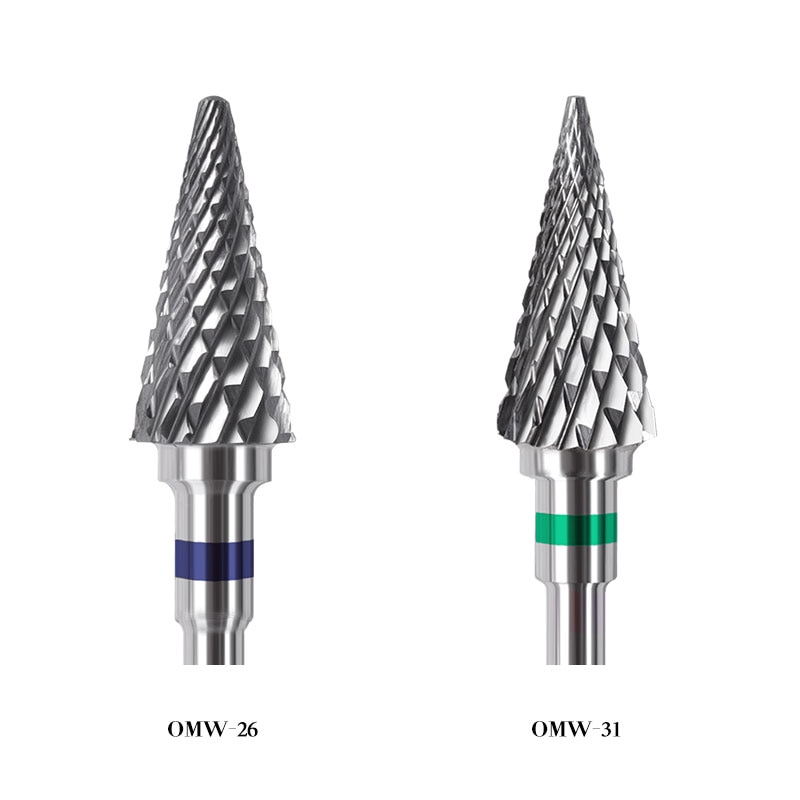 1pc nail art borrkronor vakuum tungsten stål sliphuvud embout ponceuse ongle polering borr  mz255