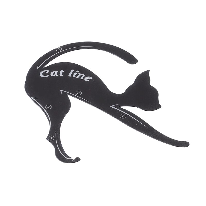 Eyebrow Stencils Cat Eyeliner Model Stencil Kit Guide Template Maquiagem Double Wing Eye Shadow Frame Card Makeup Tool