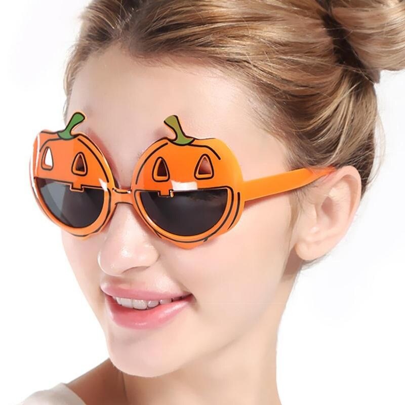 1pc Halloween Glasses Pumpkin Skull Skull Spider Web Glasses Decorations Scary Accessories Cosply Masquerade Funny Eyeball Q4V5