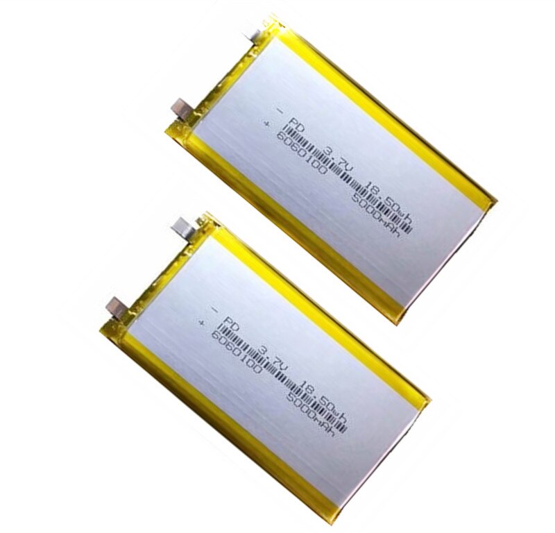 1/2/3/4 stuks 3.7 V 5000 mAh 6060100 Li-polymeer Oplaadbare Batterijen Lithium Polymeer batterij Voor Digitale Producten