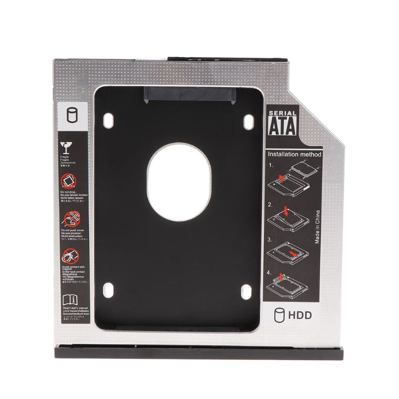 1 Pc SATA 2nd HDD bahía de expansión para disco duro para IBM Thinkpad T400s T500 T410 W500