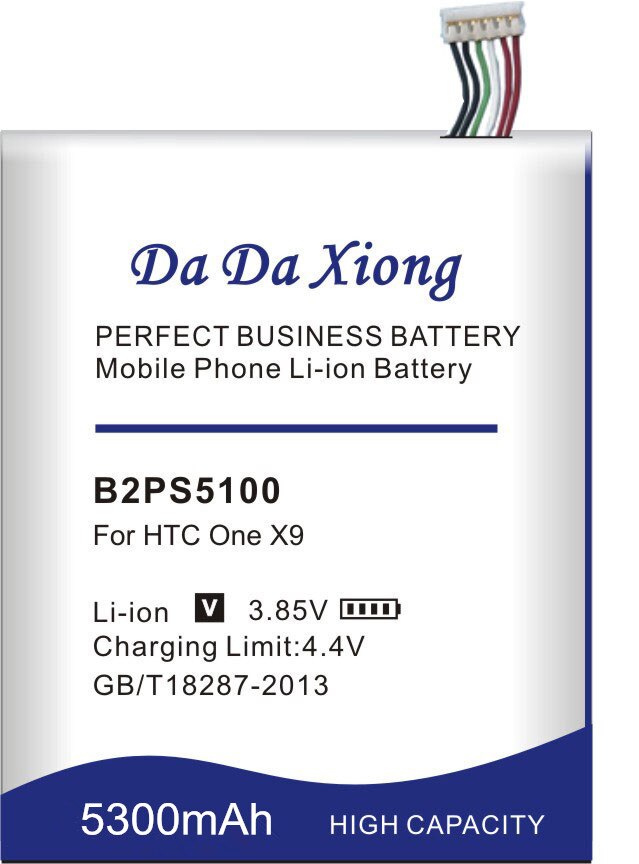 5300 mah  b2 ps 5100 mobiele telefoonbatterij voor htc one  x9 dual  x9e e56ml x9u mobiele telefoon vervangende batterij